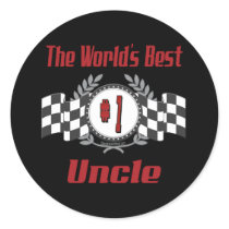World's Best Uncle stickers