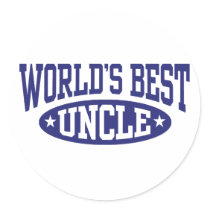 World's Best Uncle Sticker