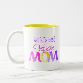 World's Best Veggie Mom Mug/Cup mug