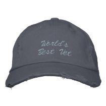 World's Best Vet Embroidered Hat