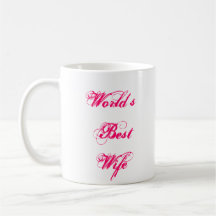 World's Best Wife Mugs