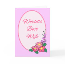 World's Best Wife Tees and GIfts cards
