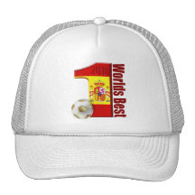Worlds Best World No 1 Spain World Champions Mesh Hat