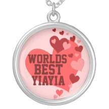 Worlds Best Yiayia (or any name) Jewelry