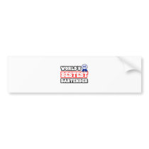 World's Bestest Bartender Bumper Sticker