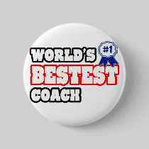 World's Bestest Coach Pin