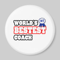 World's Bestest Coach Magnet