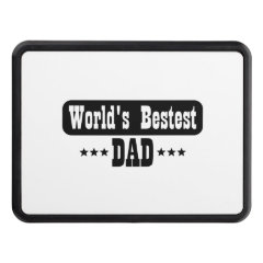 World's Bestest Dad Tow Hitch Covers