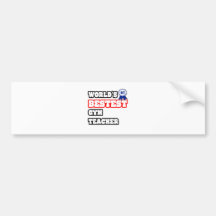 World's Bestest Gym Teacher Bumper Sticker