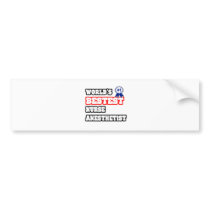 World's Bestest Nurse Anesthetist bumper stickers