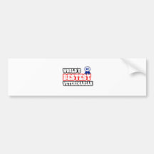 World's Bestest Veterinarian Bumper Stickers