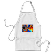 Worlds Collide - Fractal Apron