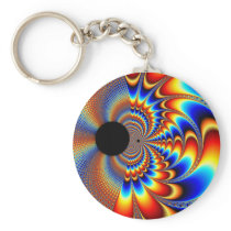 Worlds Collide - Fractal Key Chains