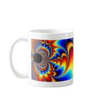 Worlds Collide - Fractal Mug