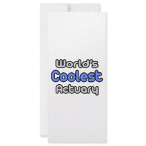 World's Coolest Actuary rack cards