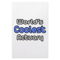 World's Coolest Actuary stationery