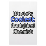 World's Coolest Analytical Chemist Customized Stationery