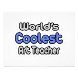 World's Coolest Art Teacher Invite