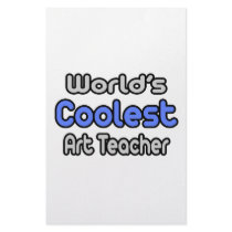 World's Coolest Art Teacher stationery
