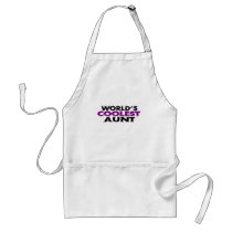 Worlds Coolest Aunt Apron