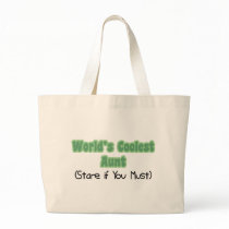 World's Coolest Aunt bags