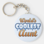 World's Coolest Aunt Key Chain