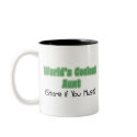 World's Coolest Aunt mugs