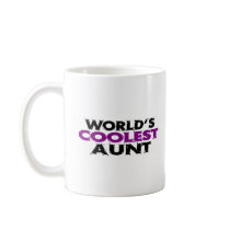 Worlds Coolest Aunt Mugs