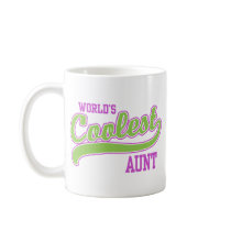 World's Coolest Aunt Coffee Mugs