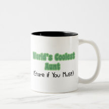 World's Coolest Aunt Mugs
