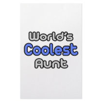 World's Coolest Aunt Custom Stationery