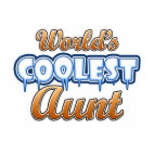 World's Coolest Aunt Ladies Basic T-Shirt