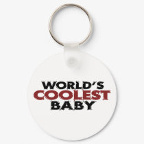 Worlds Coolest Baby Boy keychains
