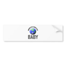World's Coolest Baby bumper stickers