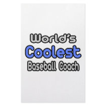 World's Coolest Baseball Coach stationery