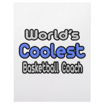 World's Coolest Basketball Coach Customized Letterhead