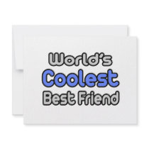 World's Coolest Best Friend Announcements