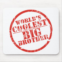 World's Coolest Big Brother Mousepad