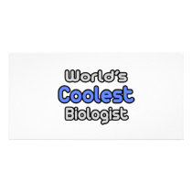 World's Coolest Biologist Photo Card