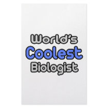 World's Coolest Biologist Customized Stationery