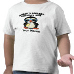 World's Coolest Birthday Boy Personalized T-shirt