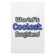 World's Coolest Boyfriend stationery by Boyfriend_Shirts World's Coolest Boyfriend stationery