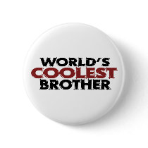 Worlds Coolest Brother buttons by worldsfair Worlds Coolest Brother buttons
