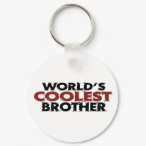 Worlds Coolest Brother keychains