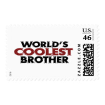Worlds Coolest Brother Stamps