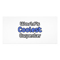 World's Coolest Carpenter photo cards