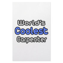 World's Coolest Carpenter stationery