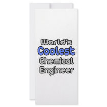 World's Coolest Chemical Engineer rack cards