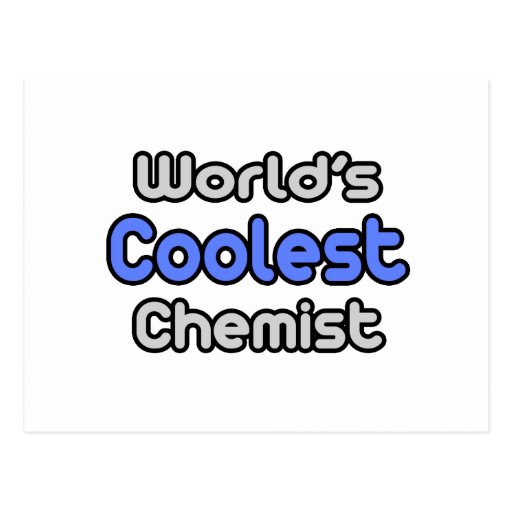 World's Coolest Chemist Post Cards