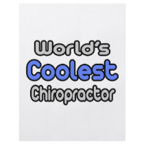 World's Coolest Chiropractor Flyer Design